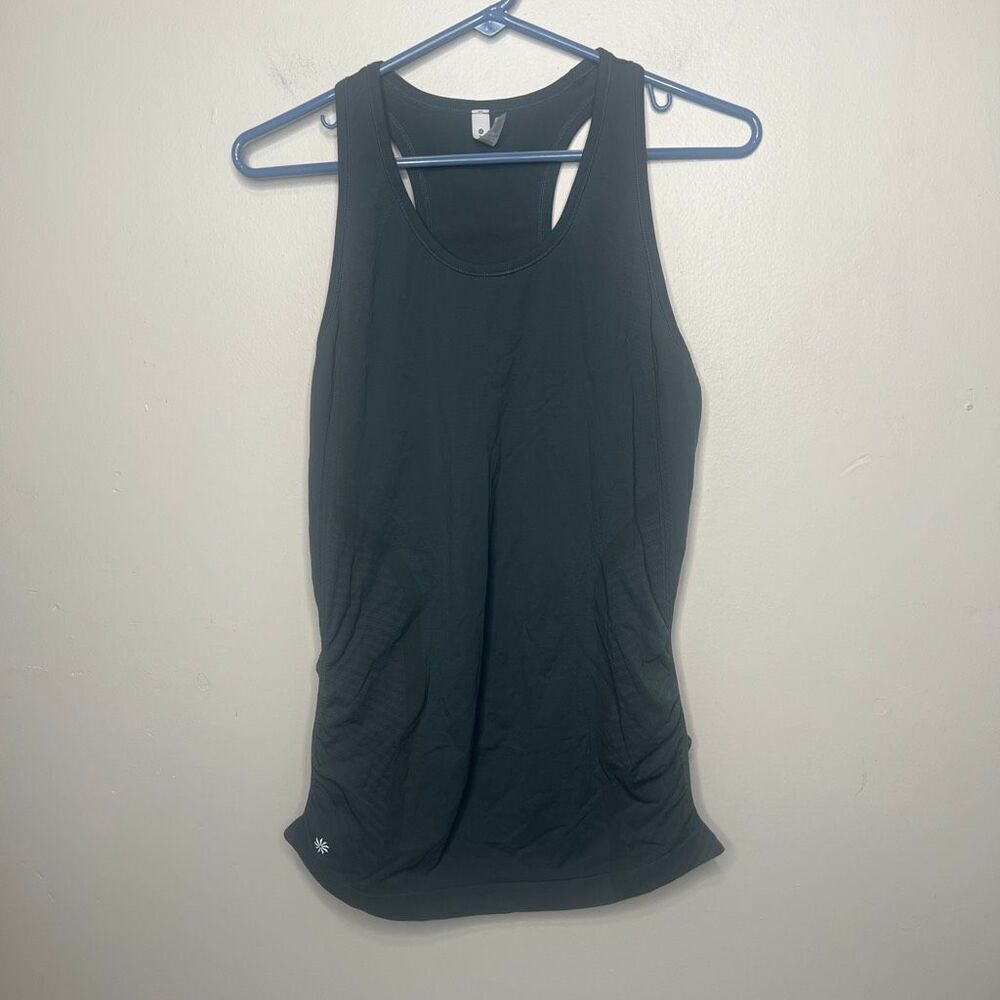 Athleta Speedlight Seamless Tank Gray Sz L Racerback